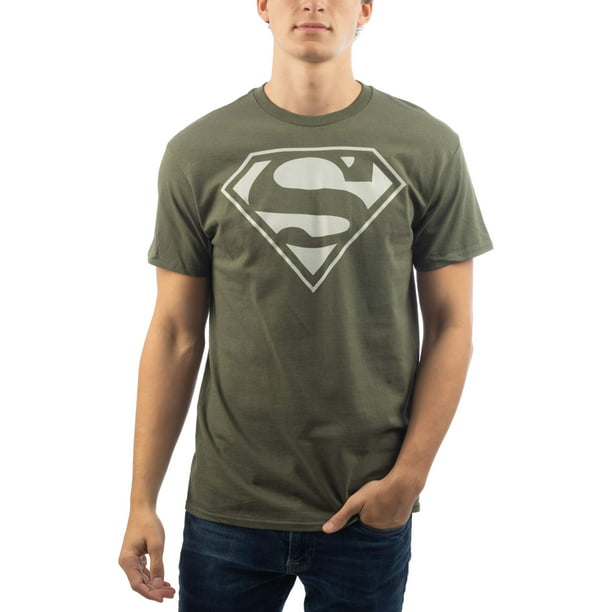 Superman French Shield Premium Adult Slim Fit T-Shirt 